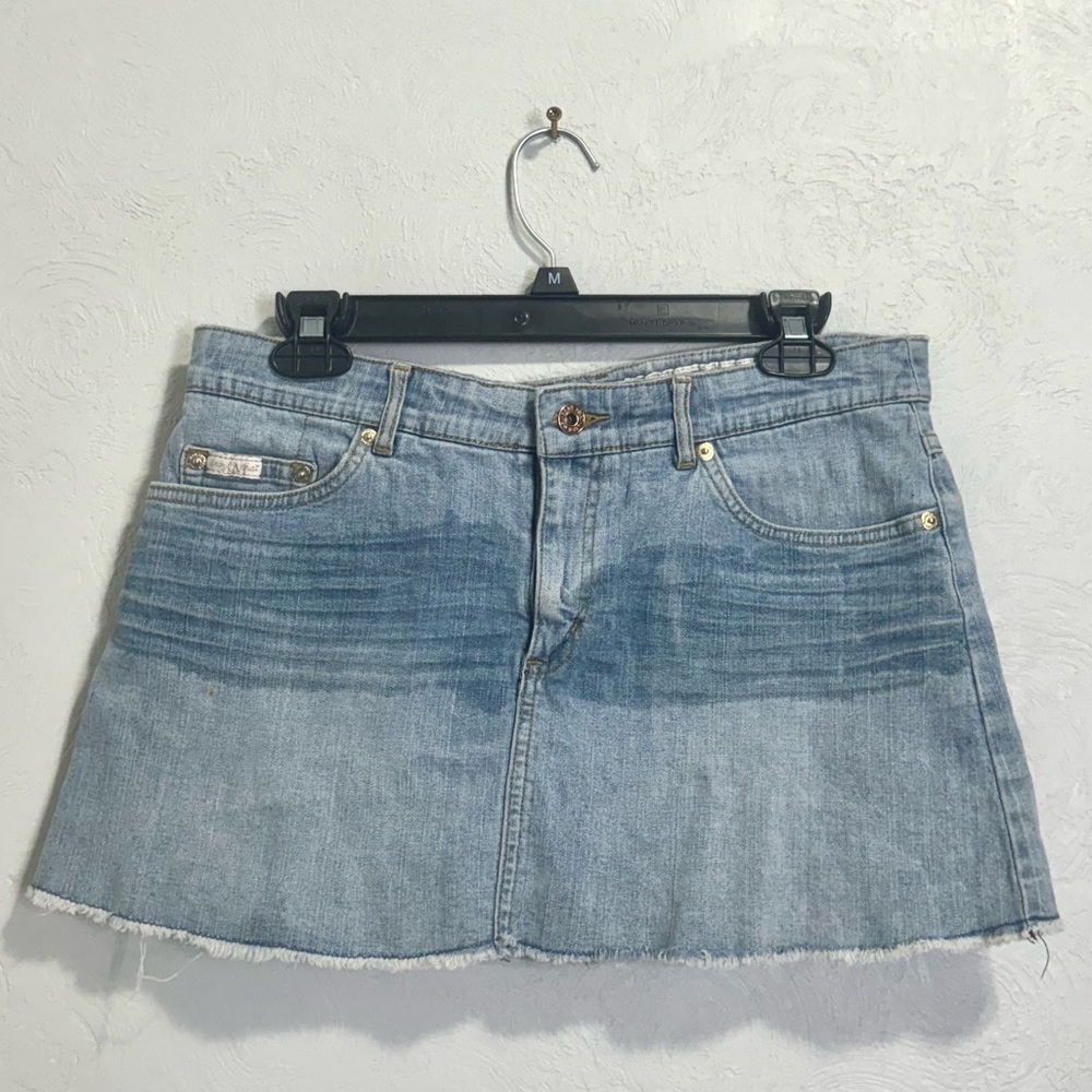 Baby Phat Y2K Mini Denim Skirt Vintage Women’s Skirt Size 7